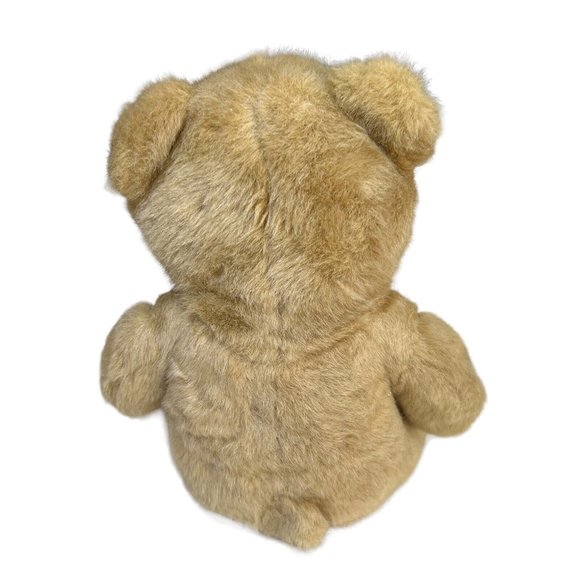 VTG 1997 Build A Bear BAB Workshop Tan Brown 15” Plush Bear Heart Nose Stuffed - Picture 5 of 9